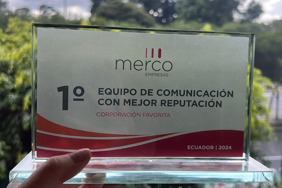Corporación Favorita lidera el ranking de las mejores empresas con reputación corporativa en Ecuador Corporación Favorita lidera el ranking de las mejores empresas con reputación corporativa en Ecuador