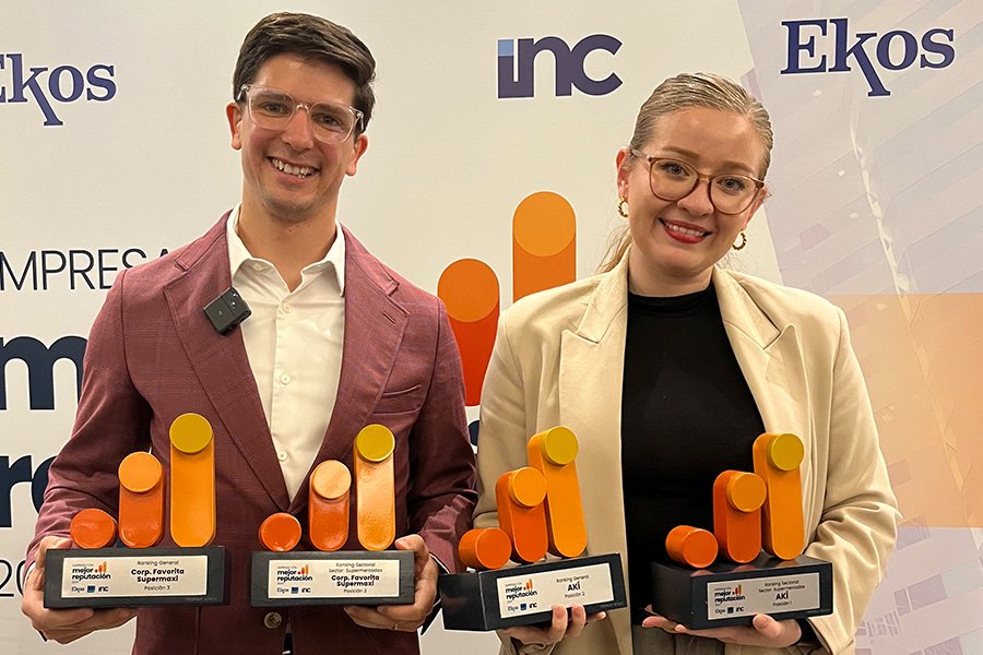 Corporación Favorita fue reconocido con sus marcas Supermaxi y Supermercados Akí como marcas con Mejor Reputación 2024 por parte de IPSOS - EKOS Corporación Favorita fue reconocido con sus marcas Supermaxi y Supermercados Akí como marcas con Mejor Reputación 2024 por parte de IPSOS - EKOS
