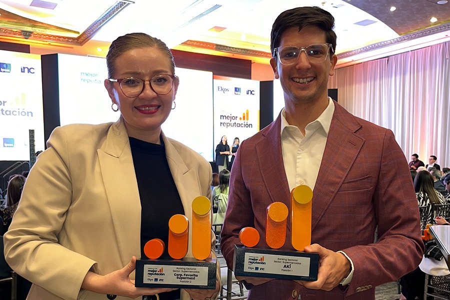 Corporación Favorita fue reconocido con sus marcas Supermaxi y Supermercados Akí como marcas con Mejor Reputación 2024 por parte de IPSOS - EKOS Corporación Favorita fue reconocido con sus marcas Supermaxi y Supermercados Akí como marcas con Mejor Reputación 2024 por parte de IPSOS - EKOS